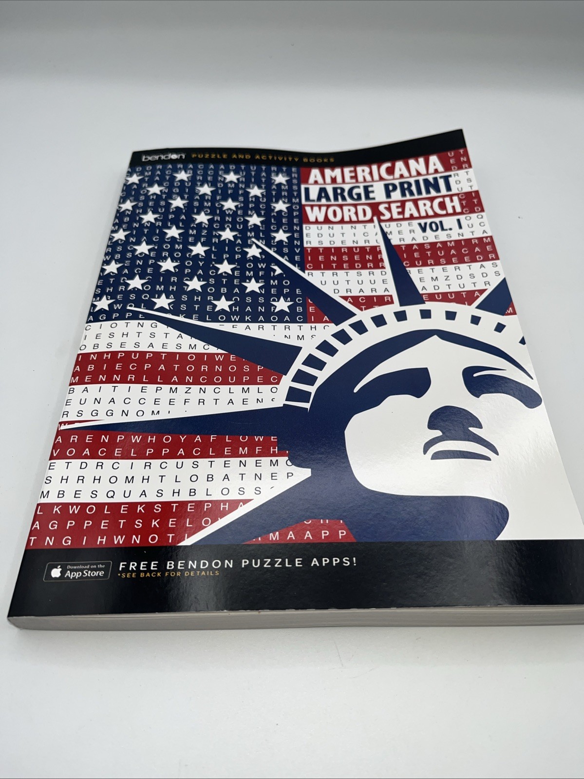 BENDON Americana LARGE Print Word Search VOL. 1