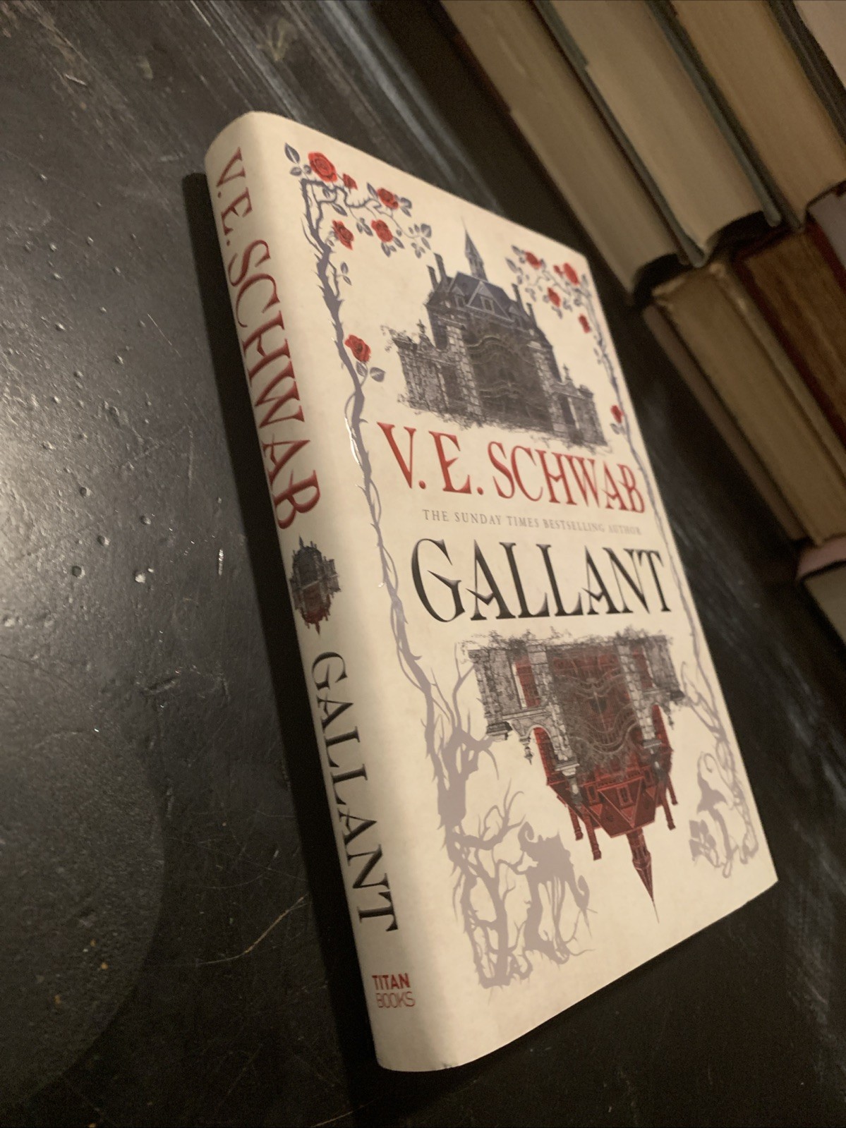 Waterstones Exclusive Gallant SIGNED STENCILED FOILED By VE Schwab 1st/1st Edit