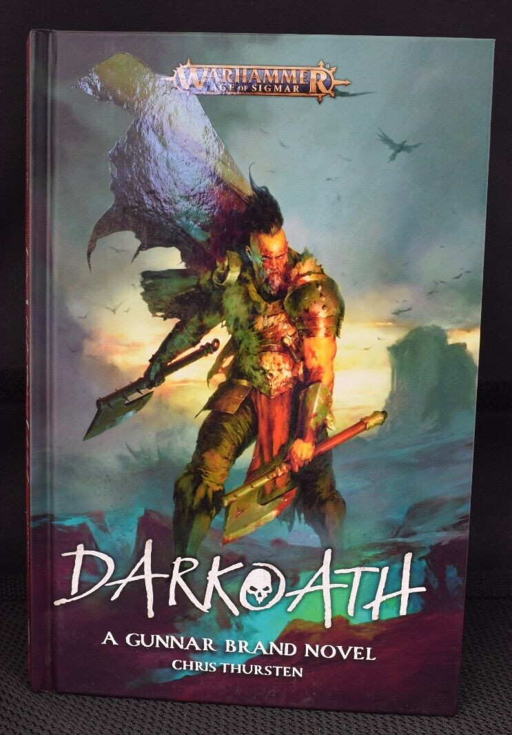Warhammer AoS Darkoath Hardcover by Chris Thursten! Free Shipping! PoP!