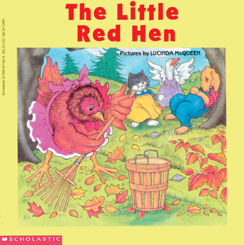 The Little Red Hen (Easy-to-Read Folktales) – Paperback – GOOD