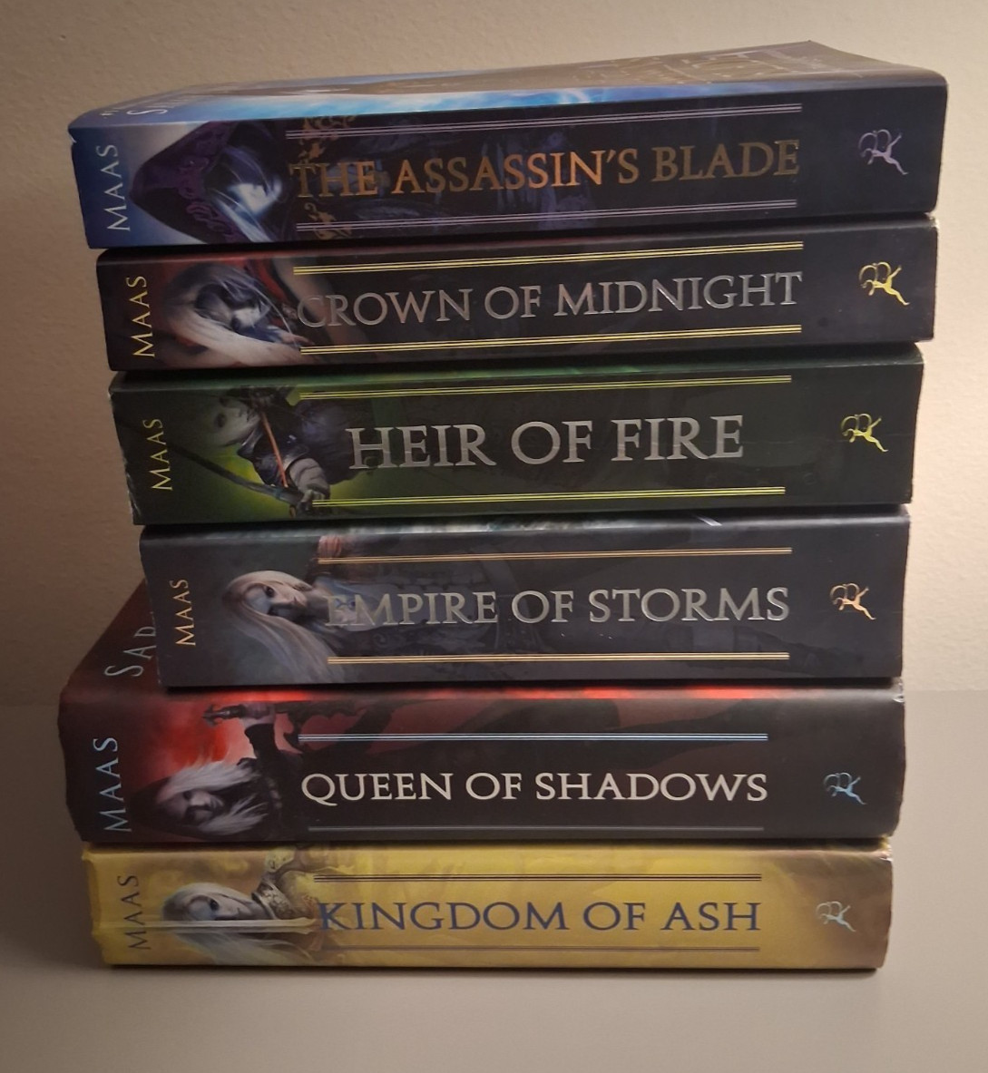 Throne of Glass Book Set by Sarah J Maas (Lot of 6 Books) Original Covers