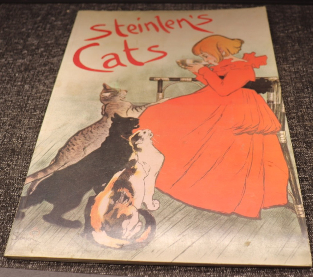STEINLEN’S CATS By Francois Fossier Beautiful Great Pictures for Framing !