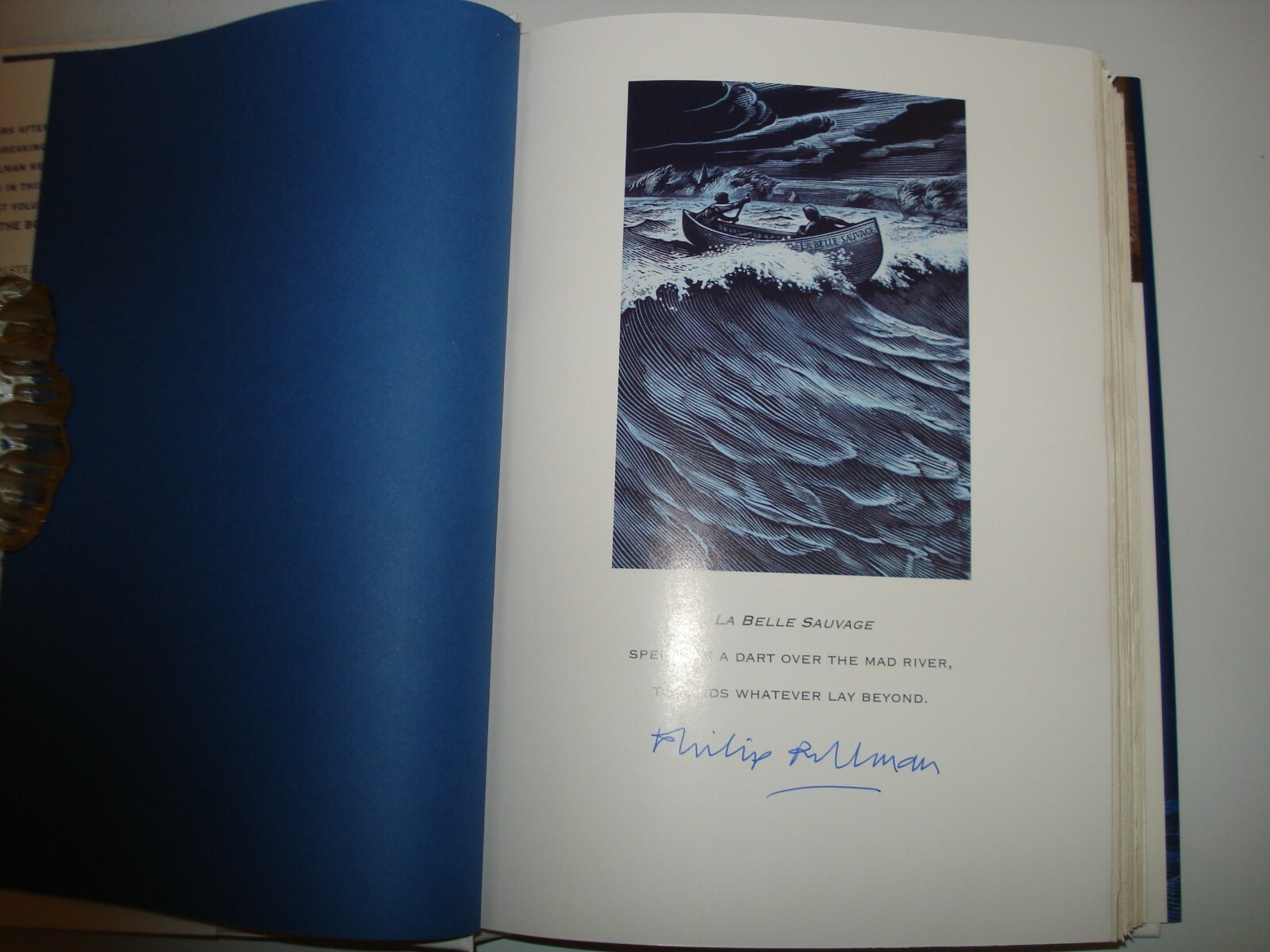 Signed Philip Pullman The Book of Dust US1st/1st La Belle Sauvage