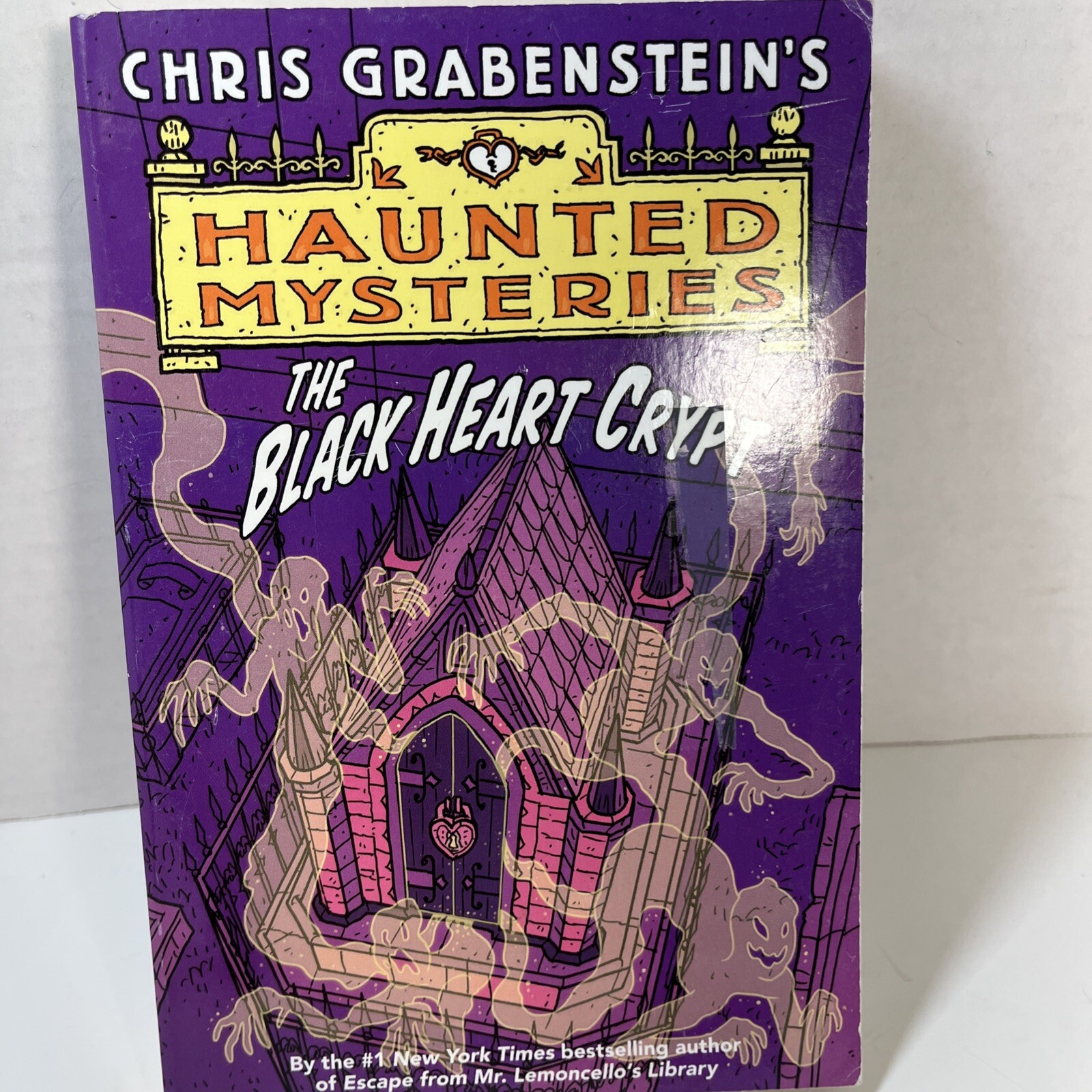 Haunted Mysteries Book Series Chris Grabenstein 1-4 Halloween Scary
