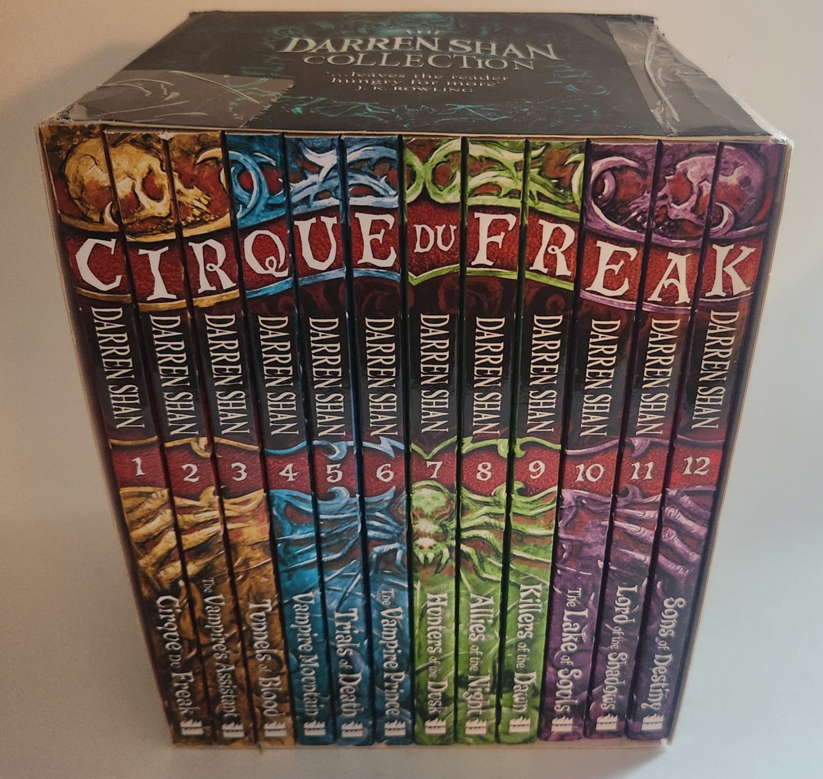 Cirque Du Freak Series – Darren Shan Complete 12 Books Collection Set