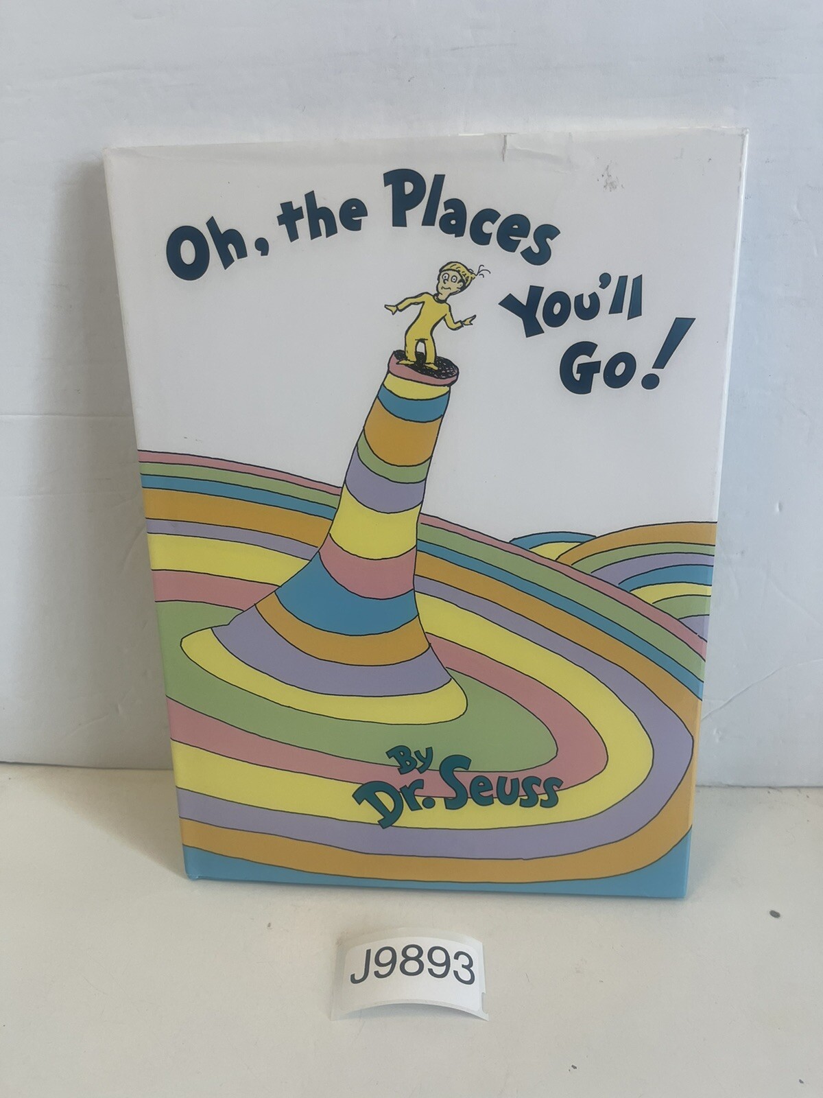 Classic Seuss Ser.: Oh, the Places You’ll Go! by Seuss 1990 Hardcover Dust Jacke