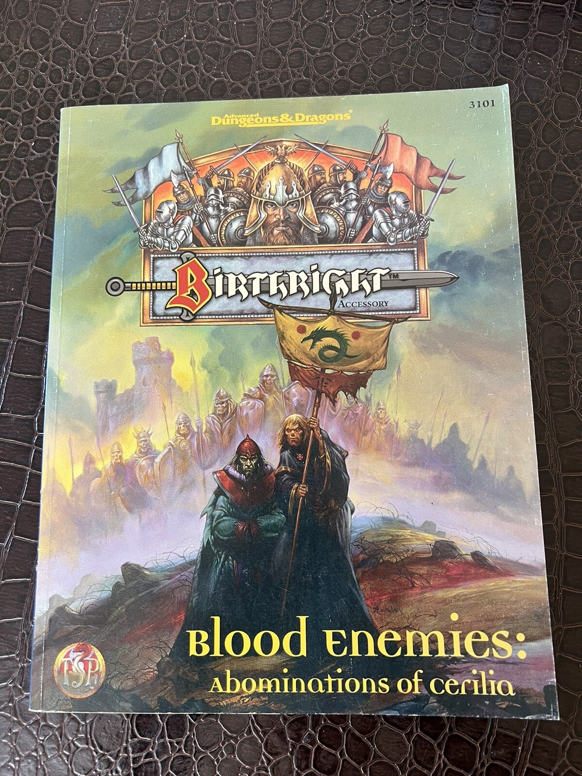 AD&D Birthright 2nd Edition Blood Enemies by TSR Inc. Staff (1995, Softcover)