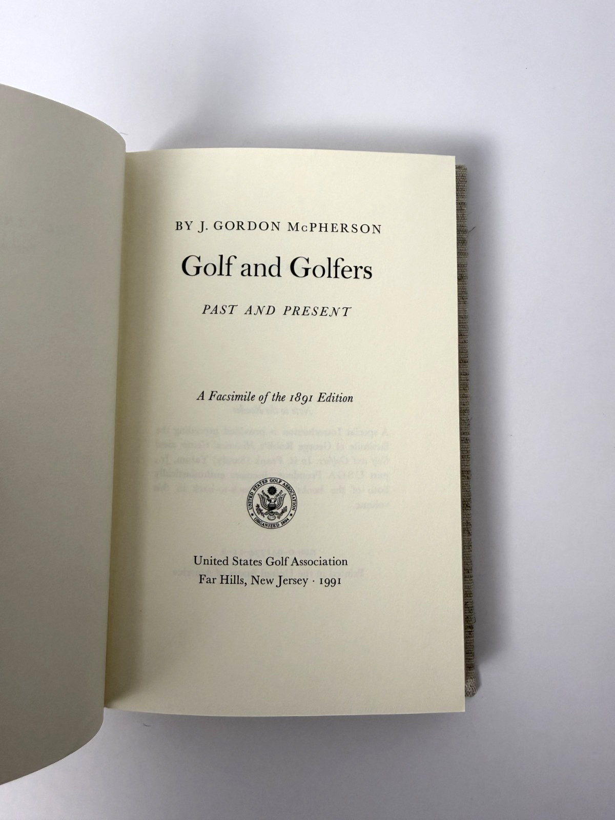 Golf Book Limted Ed 271/1500 Golf & Golfers 2 Books in 1 See Description