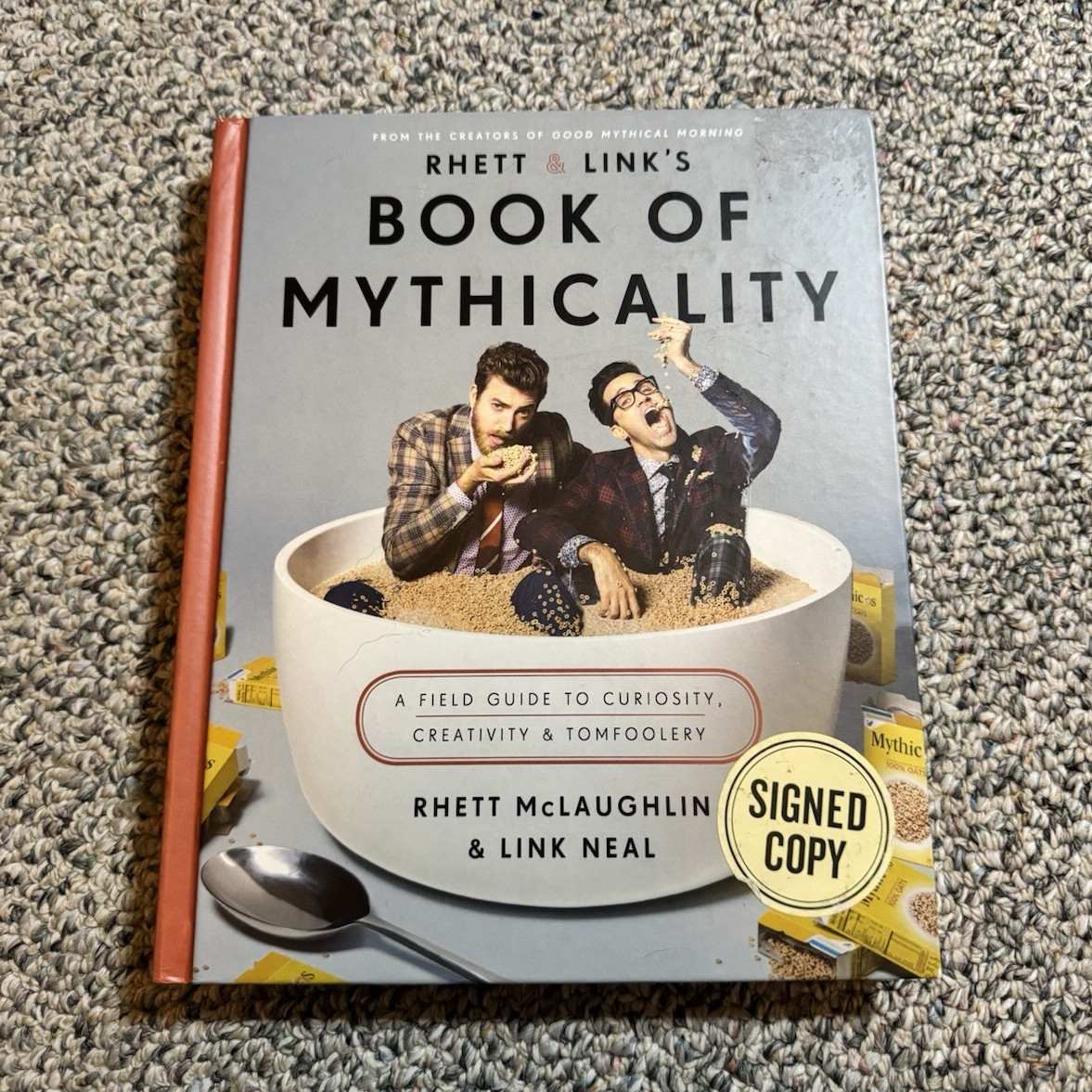 Rhett & Link’s Book of Mythicality Signed by Rhett & Link HC Illustrated