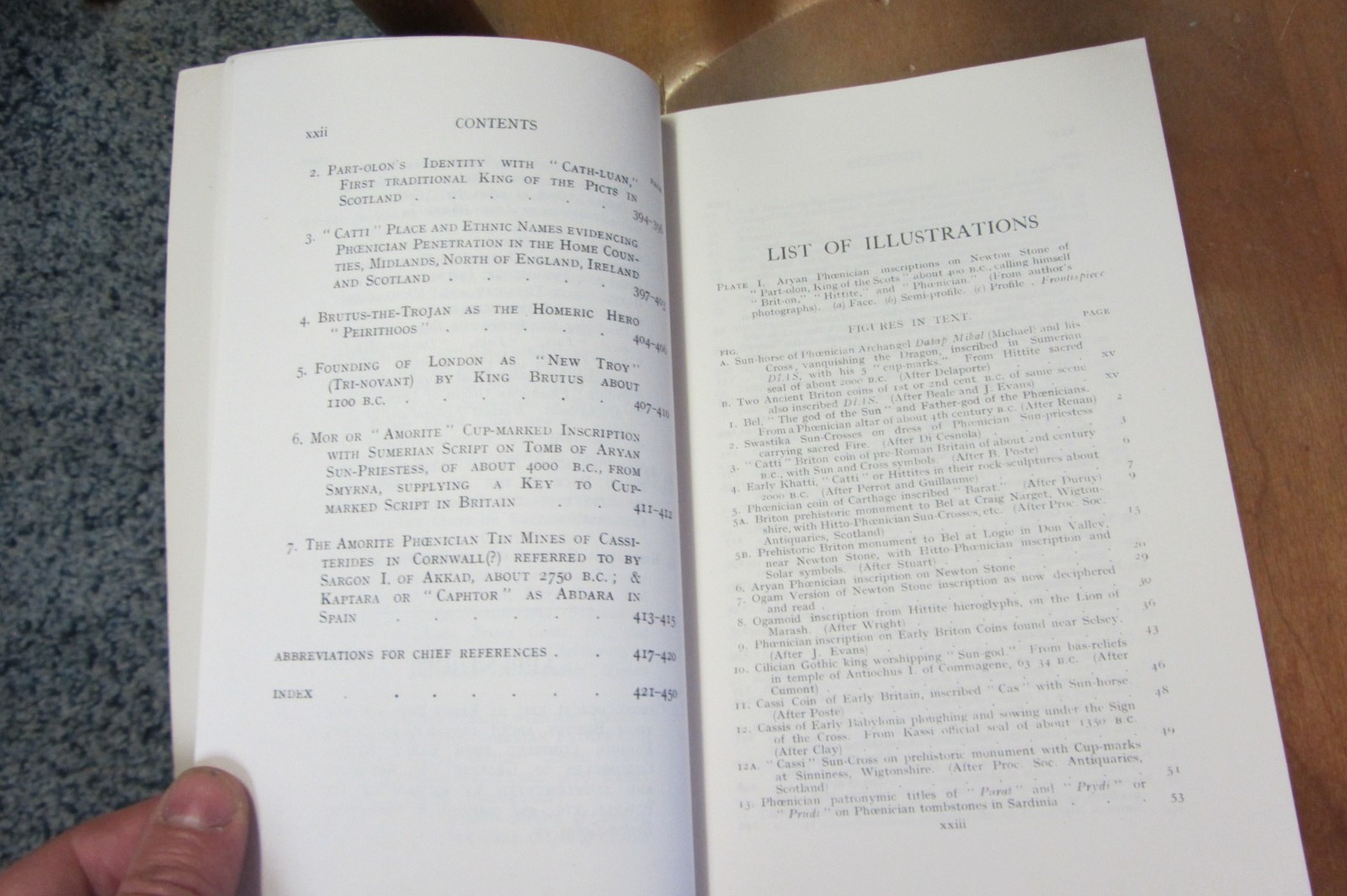 Waddell Phoenician Origin of Britons Scots Anglo Saxons oop British Israel rare