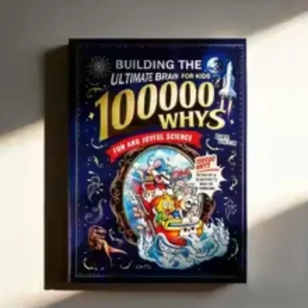 Science Book for Kids 100000 Whys Educational STEM Learning Activity Reading New