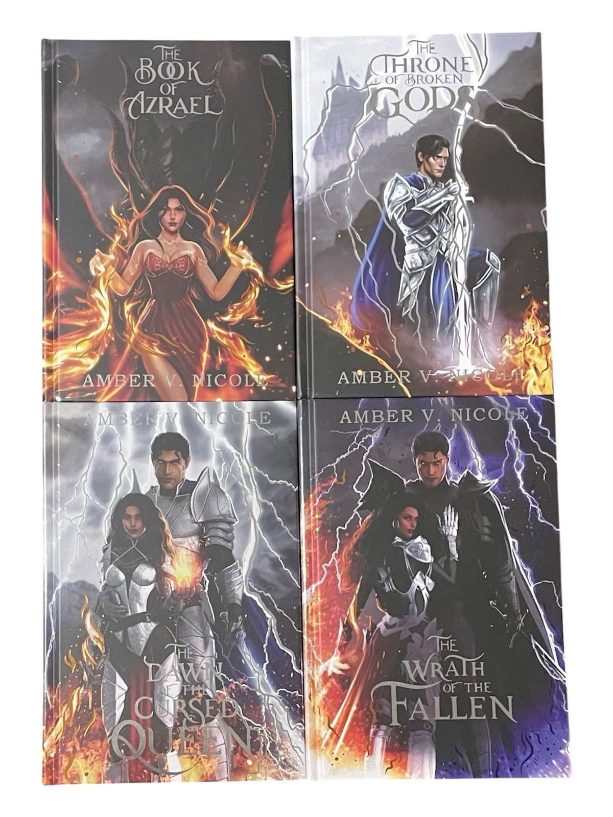 Moonlight Book Box Gods And Monsters Books 1-4 Amber V Nicole
