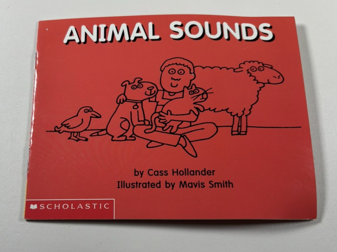 Scholastic My Books Animal Sounds Paperback Book #613