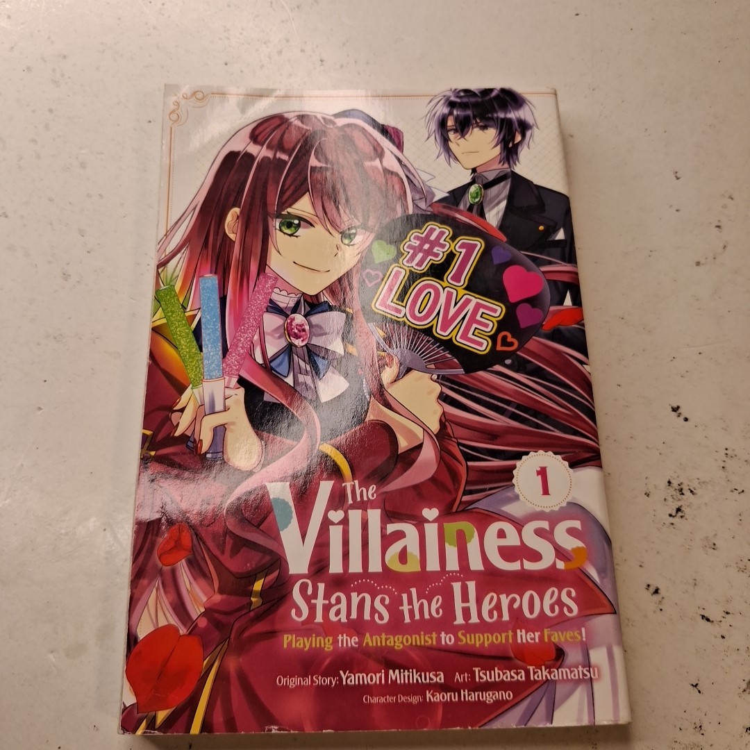 The Villainess Stans the Heroes Manga Lot Vol 1 2 3 English Yen Press Mitikusa