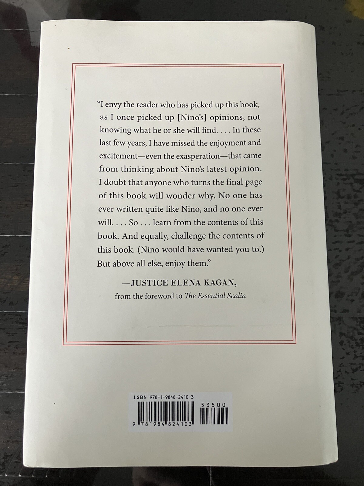 The Essential Scalia: On the Constitution, the Courts, and the Rule – GOOD
