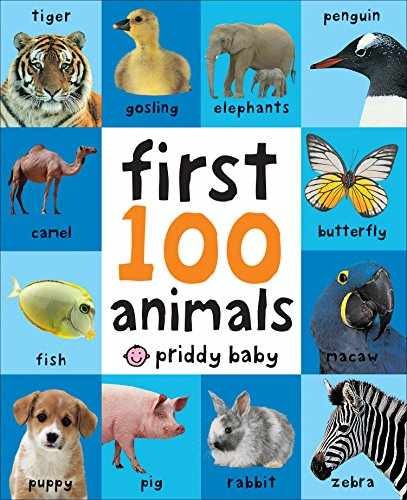 First 100 Big Board: Animals: In the – Board book, by Priddy Roger – Very Good j