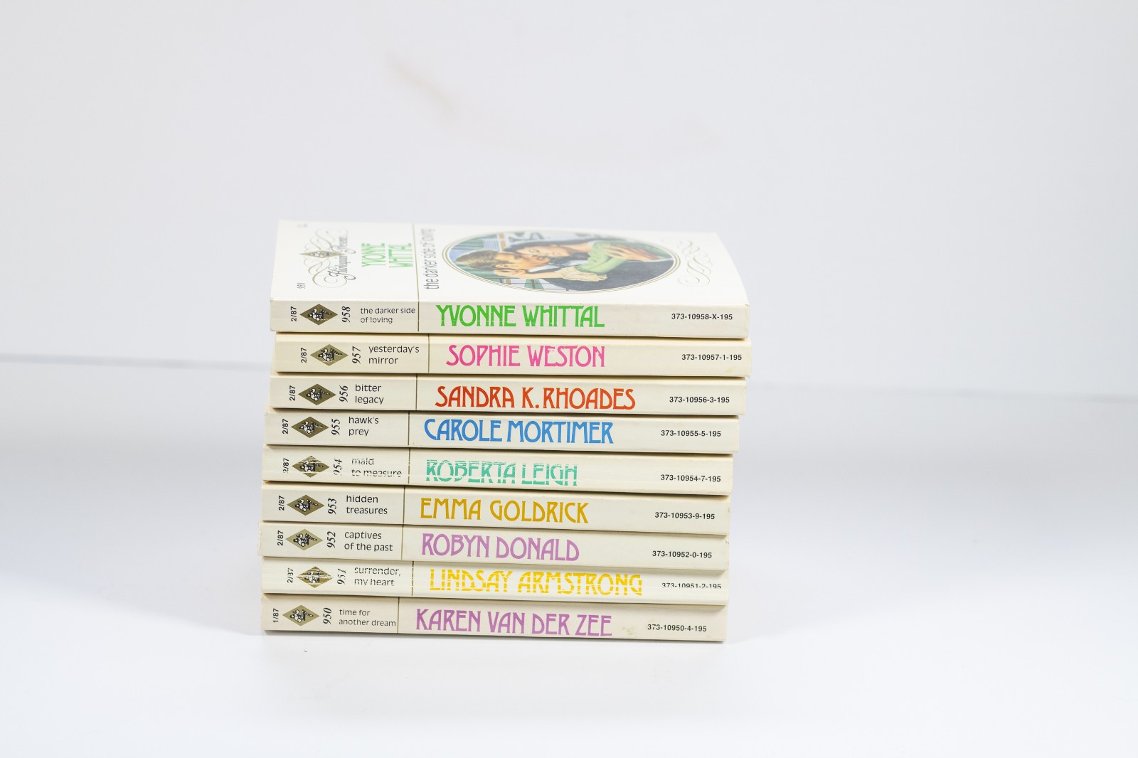 Harlequin Presents Lot of 9 (See Photos for Titles) – Vintage Romance Novels
