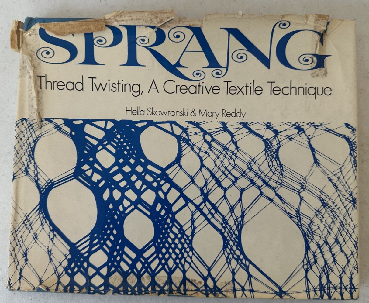 Sprang Thread Twisting textile technique art Skowronski 1974 macrame yarn loom