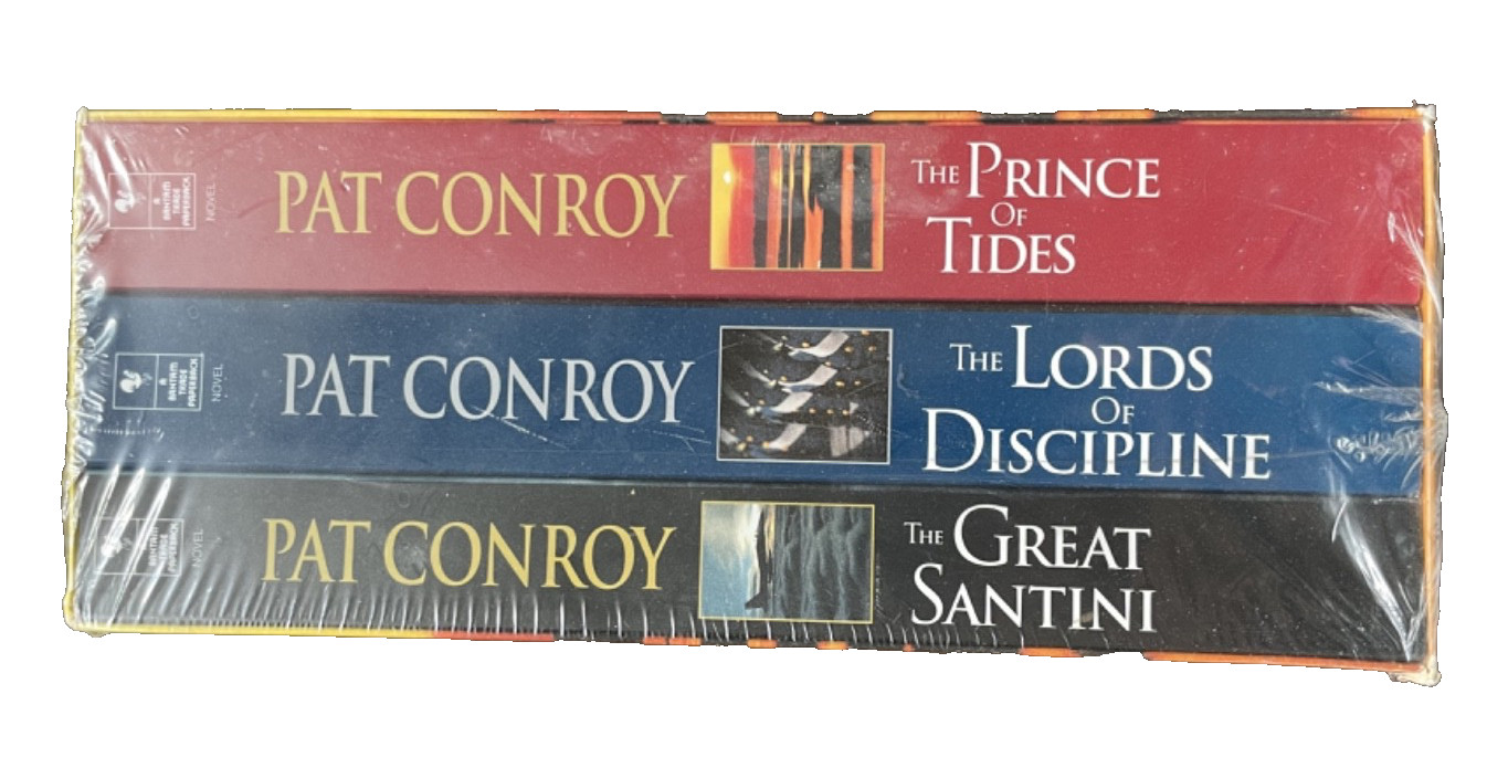 New 3 PB Book Set Pat Conroy Great Santini, Lords of Discipline, Prince of Tides