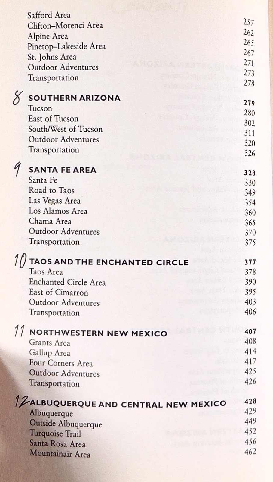 2000 HIDDEN SOUTHWEST travel SANTA FE Taos GHOST TOWNS Grand Canyon 5th Edn TPB
