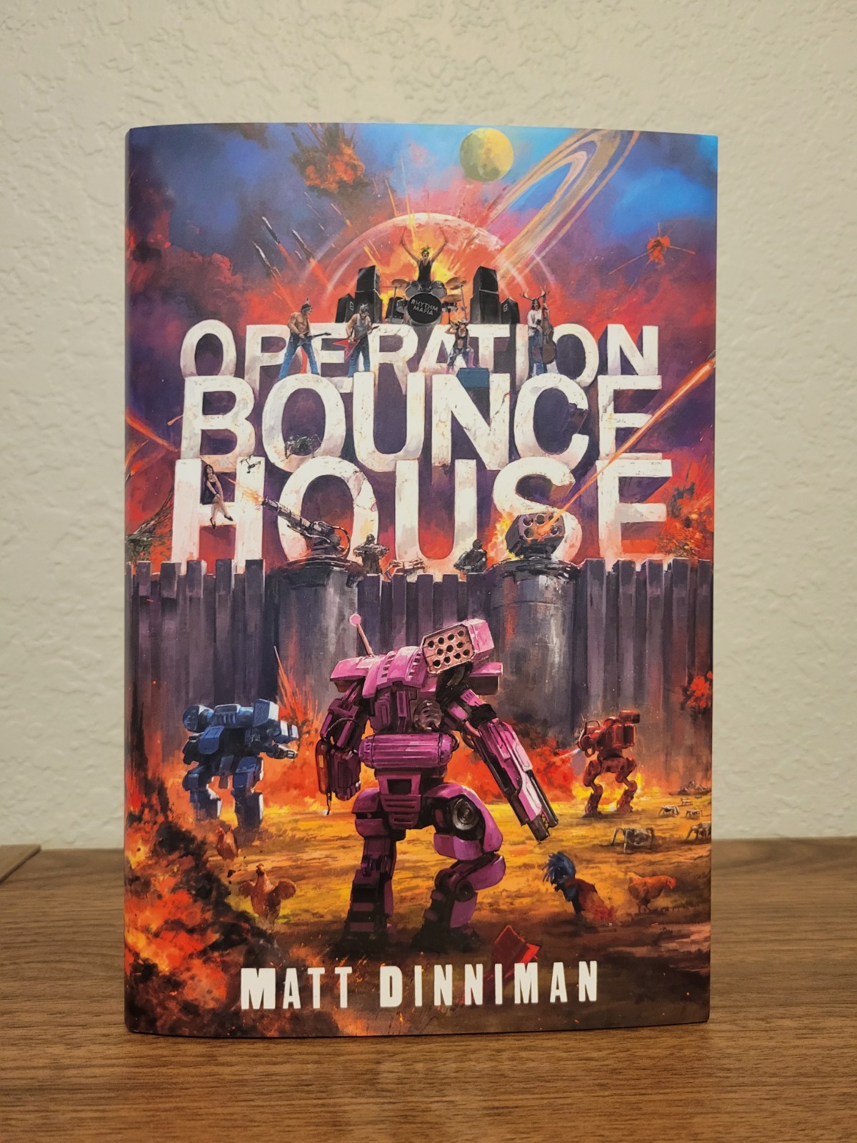 Operation Bounce House by Matt Dinniman – Broken Binding – Signed
