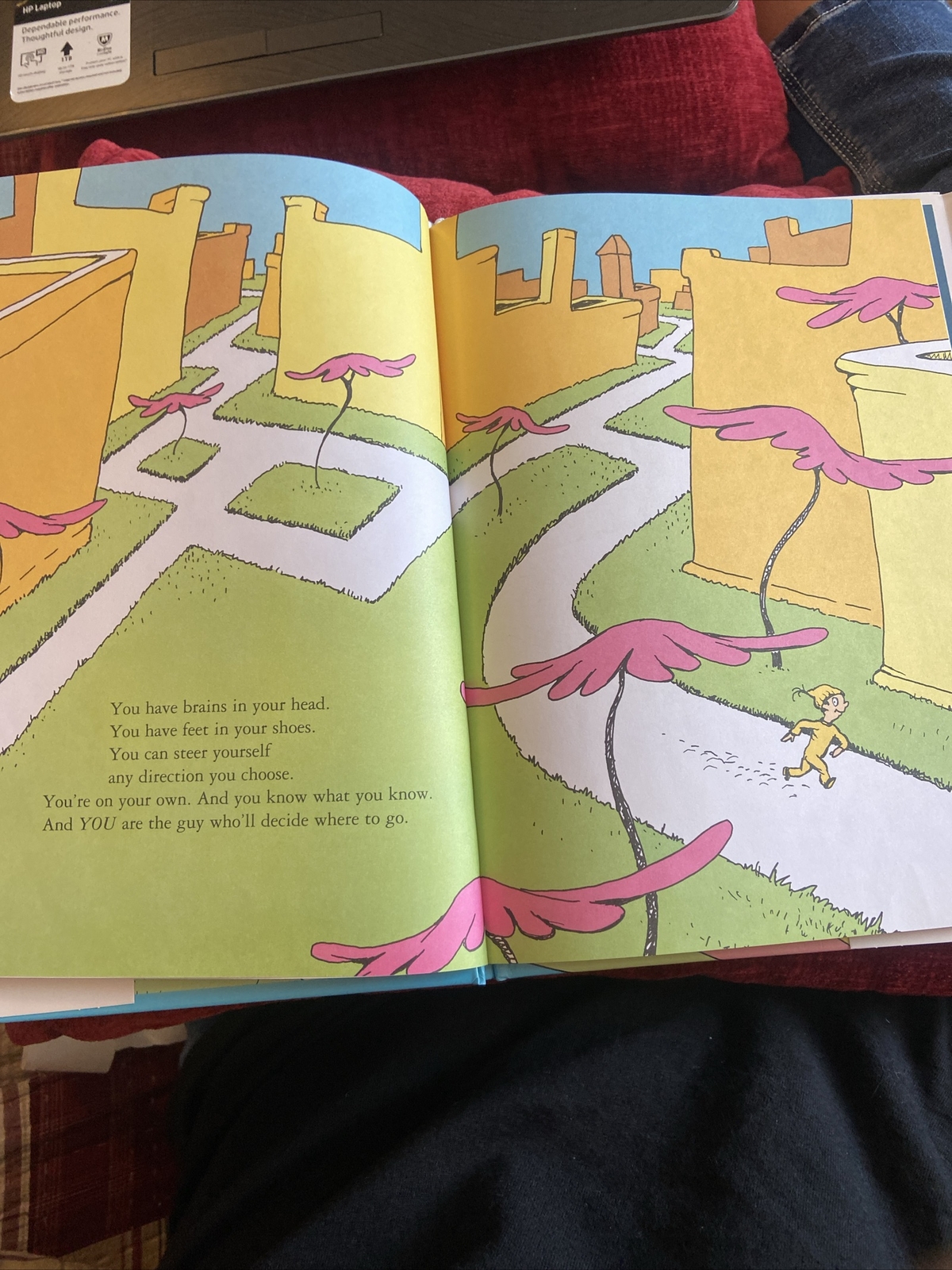Classic Seuss Ser.: Oh, the Places You’ll Go! by Seuss (1990, Hardcover)