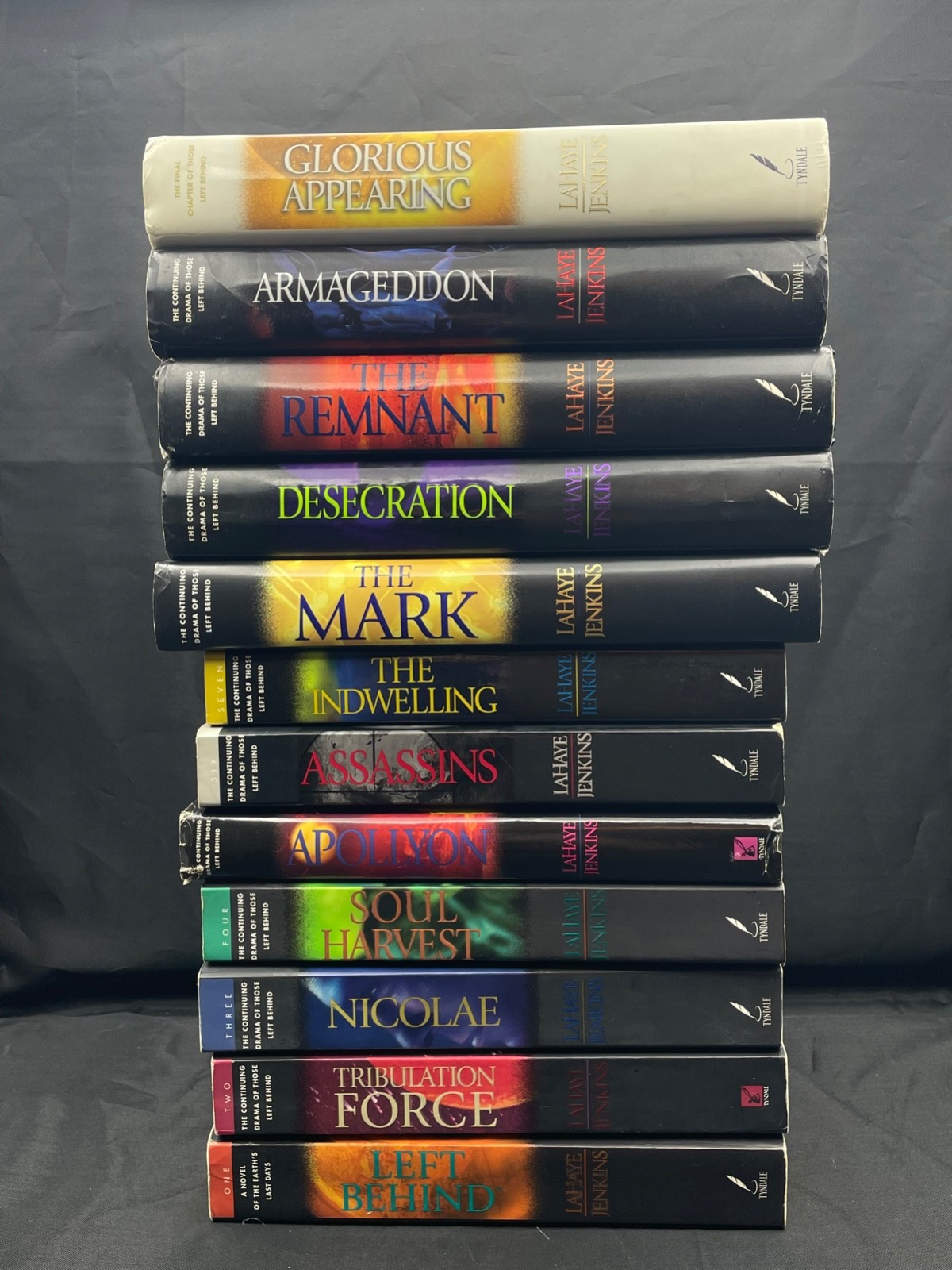 Left Behind Complete Original Series Set 1-12 LaHaye Jenkins PB & HC book lot