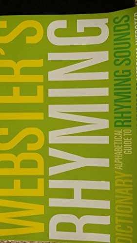 Webster’s Rhyming Dictionary – Paperback, by Merriam-Webster – Acceptable