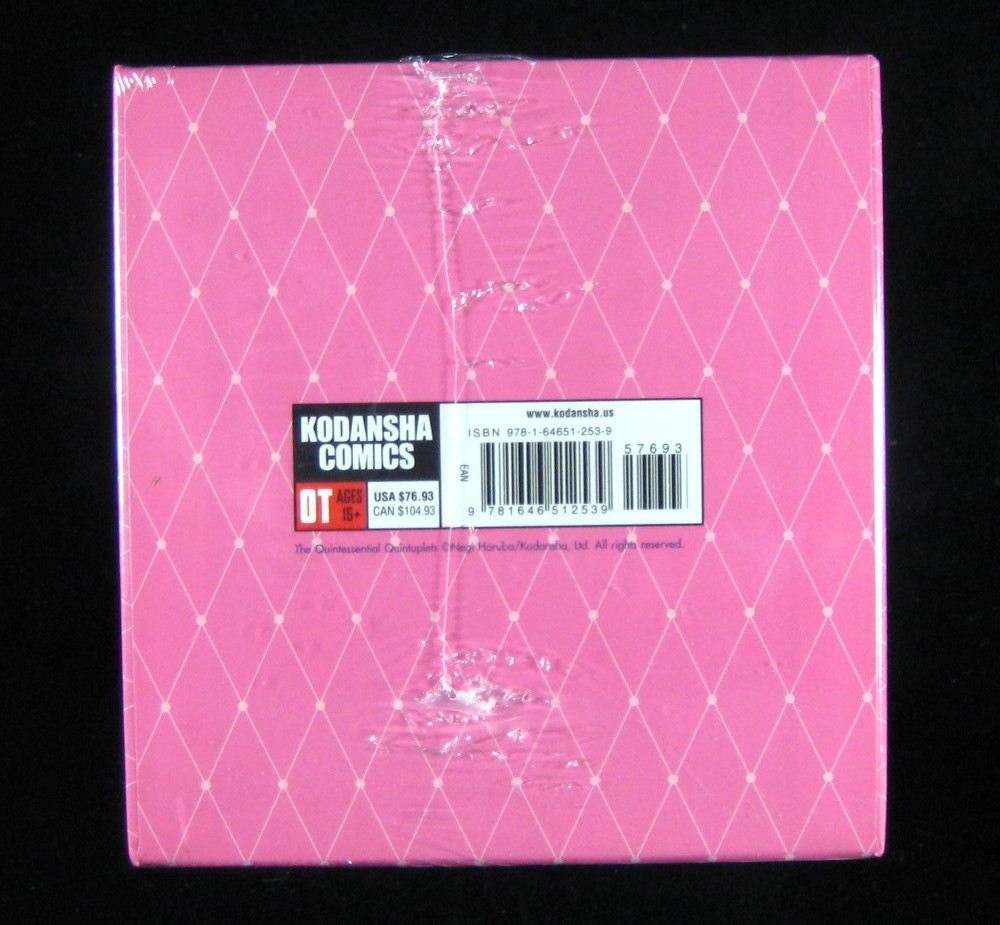 The Quintessential Quintuplets Part 1 Manga Box Set (Manga Vols #1-7)