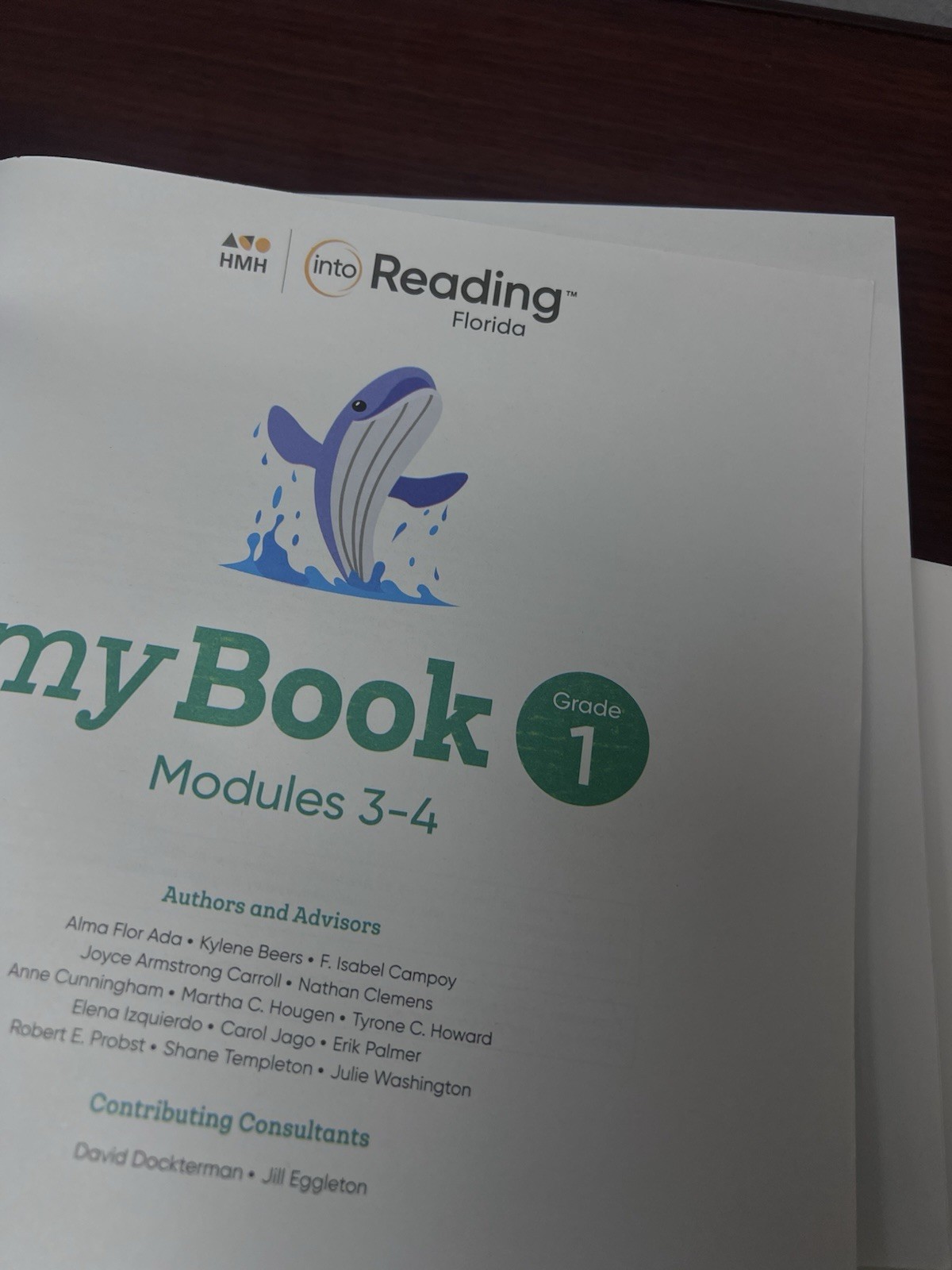 HMH Into Reading Florida Grade 1 myBook Set 1-4 2020 Curriculum
