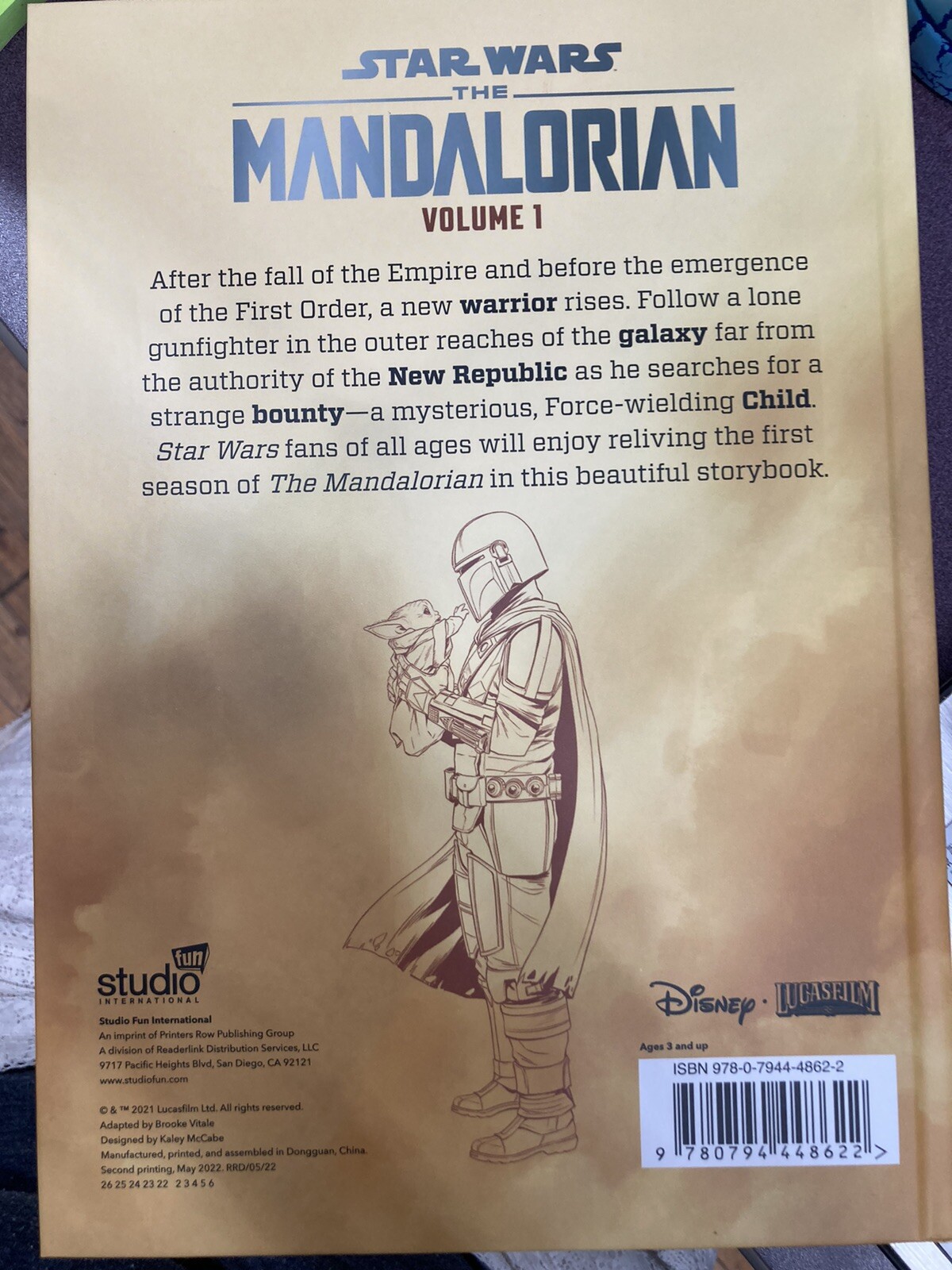 Disney, Die-Cut Classics Ser., Star Wars: the Mandalorian, Volume 1