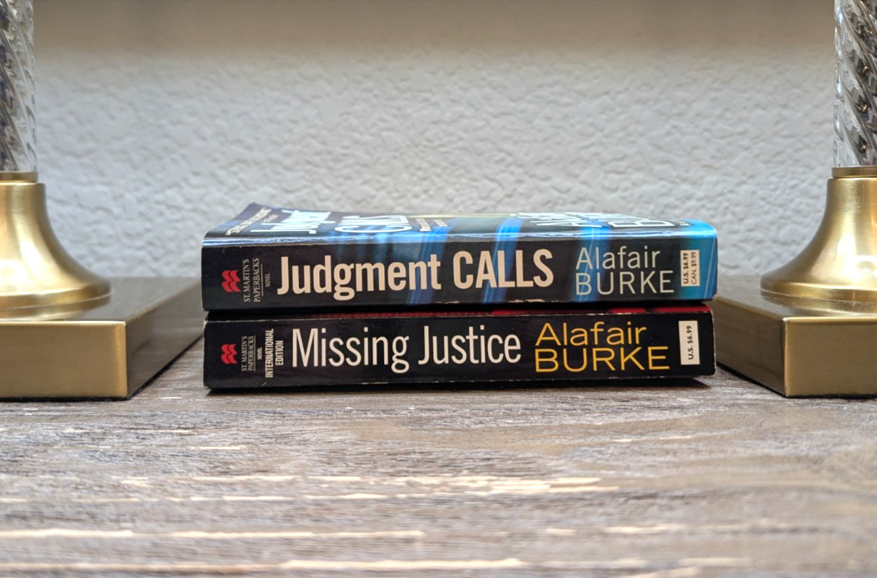Lot of 2 Alafair Burke Paperback Books Legal Crime Thriller Fiction Set