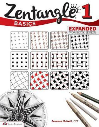 Zentangle Basics, Expanded Workbook Edition: A Creative Art Form Where Al – GOOD