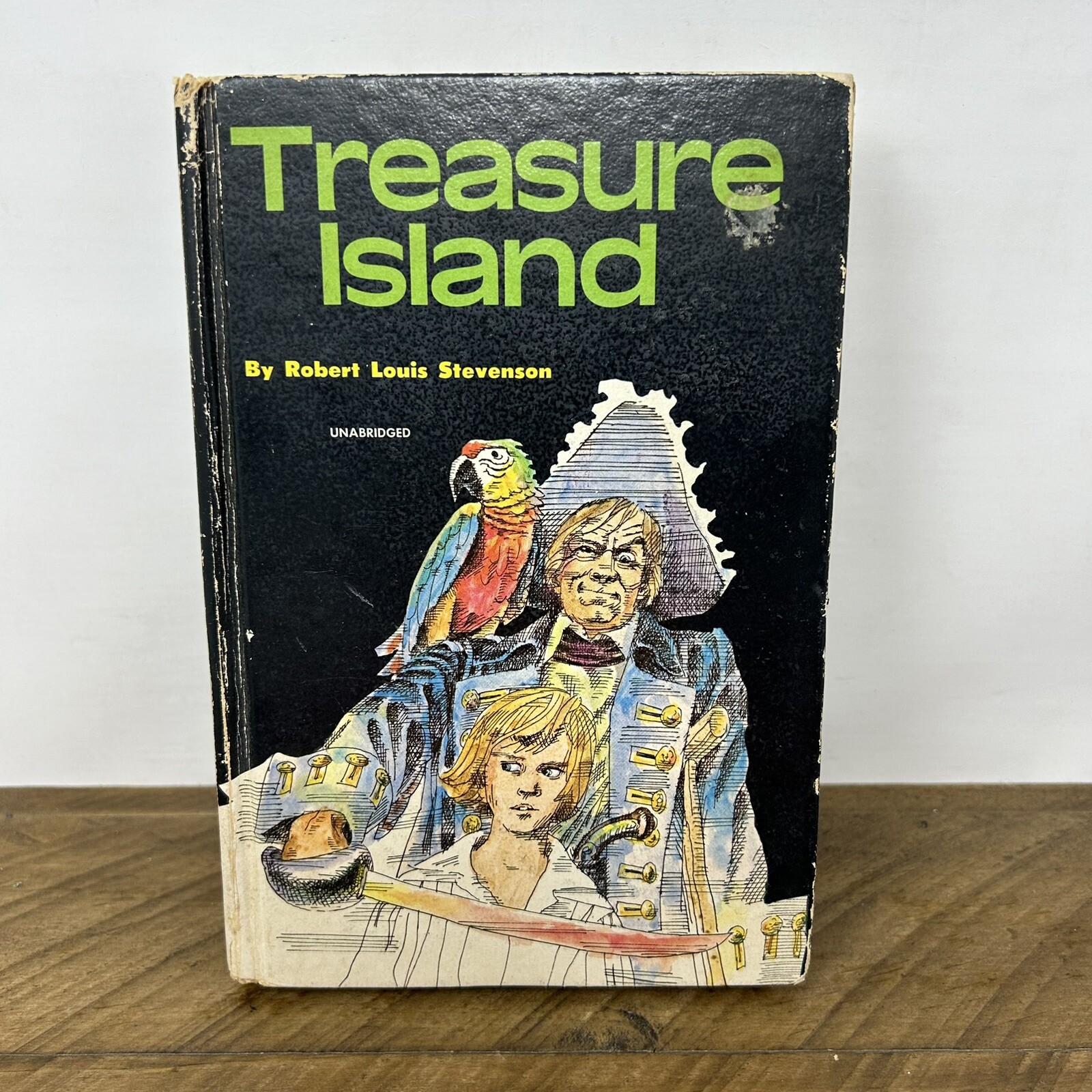 Treasure Island Whitman Classics 1971 Vintage Hardcover Illustrated