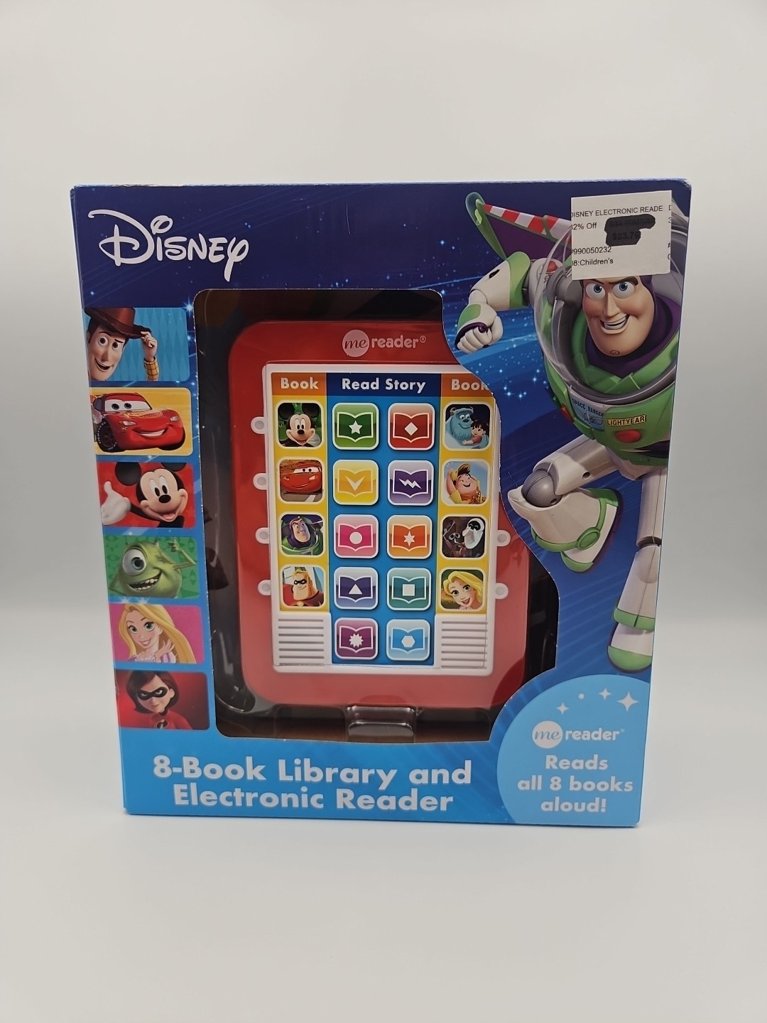Disney: Me Reader 8-Book Library and Electronic Reader Sound Book Set by PI Kids