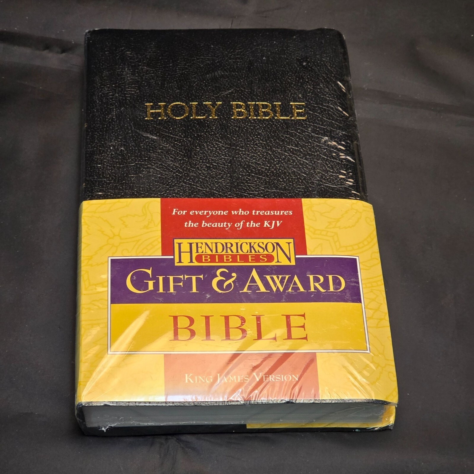 Hendrickson Bibles Gift & Award Bible King James Version Black Imitation Leather