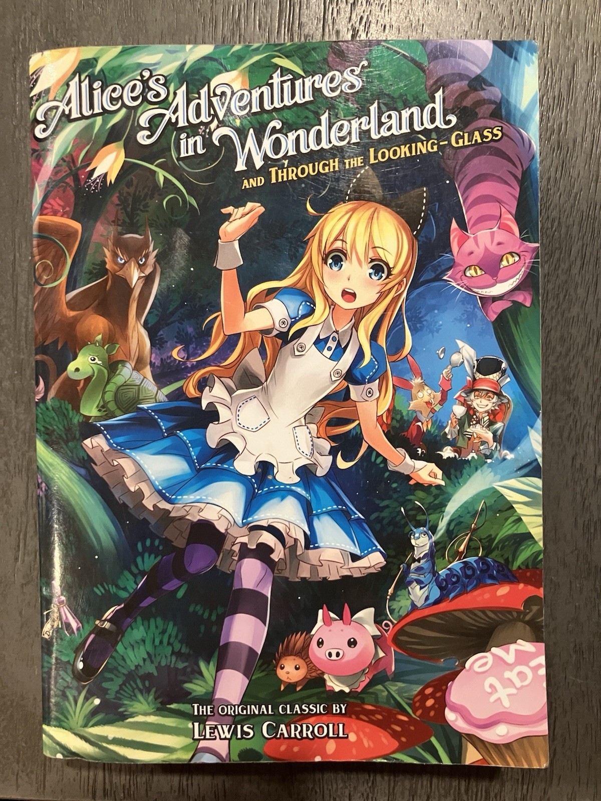 Alice’s Adventures in Wonderland & Through the Looking Glass-Carroll 1st/1 Manga