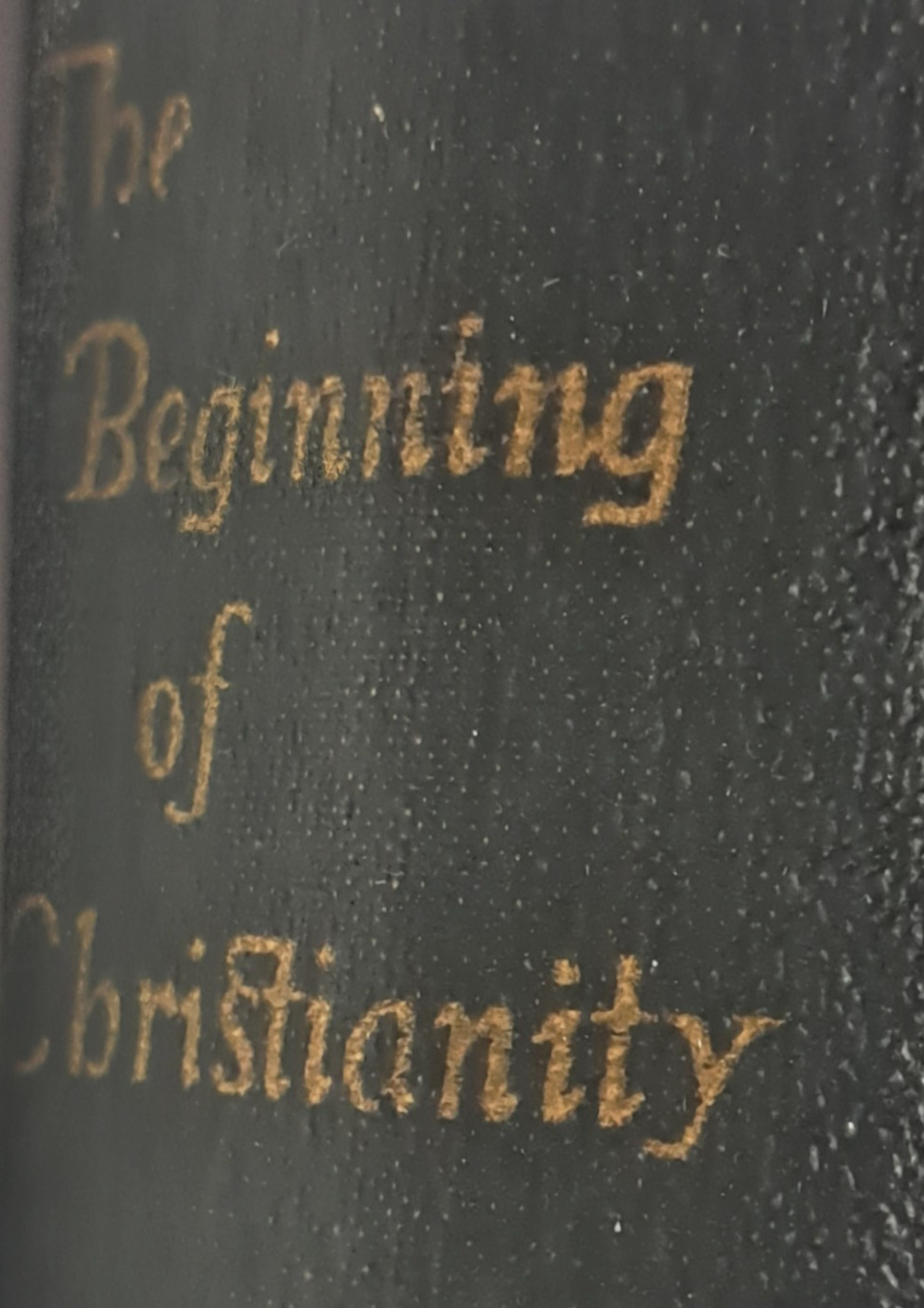 The Beginning of Christianity by Clarence Tucker Craig 1943 hardcover
