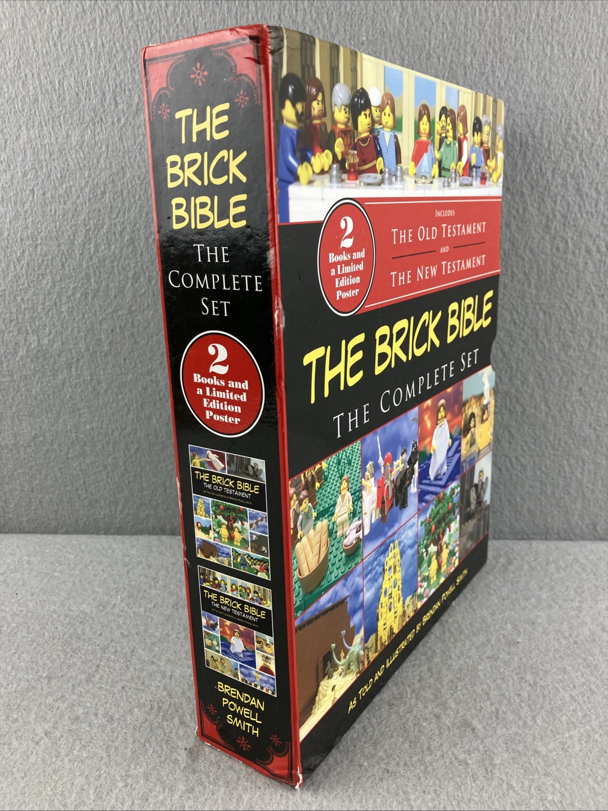 The Brick Bible Old And New Testament Complete Box Set Lego Figures Very Good