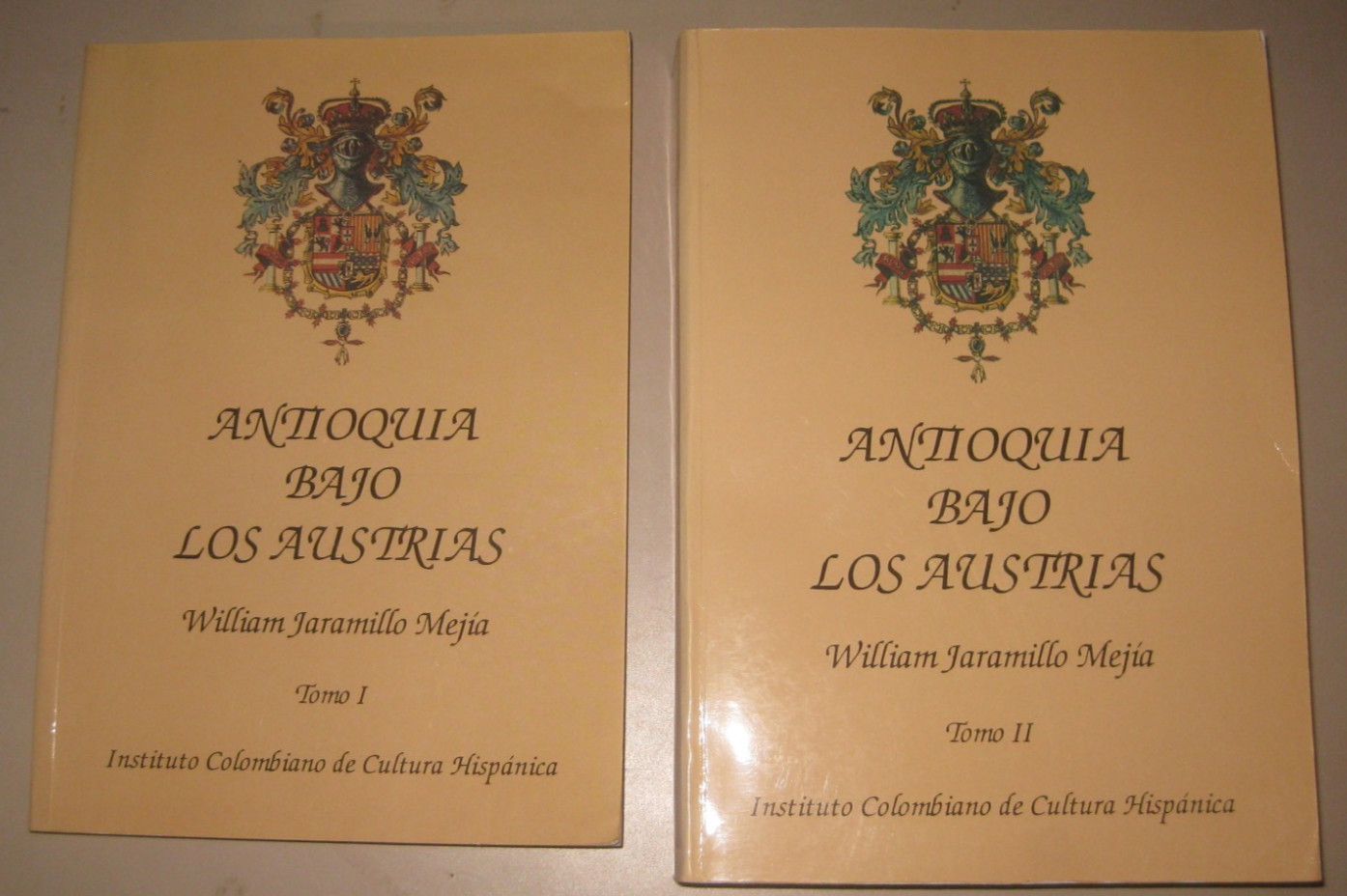 Antioquia Bajo Las Asturias 2 vols William Jaramillo Mejia Colombia Spanish rule