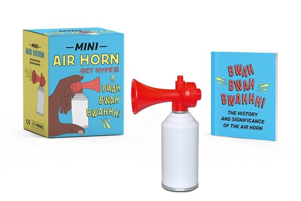 Mini Air Horn: Get Hype! by Conor Riordan (English) Paperback Book