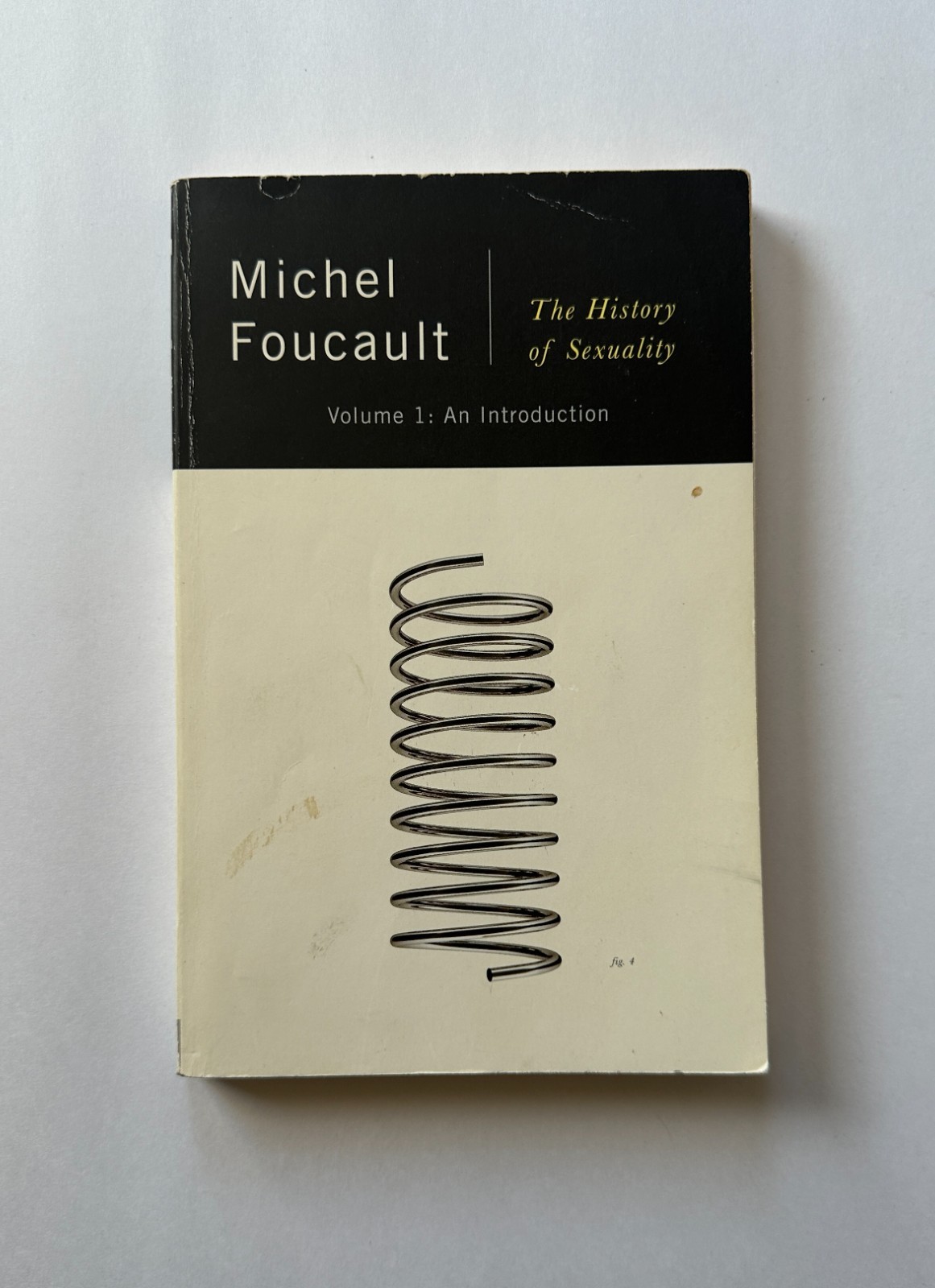 MICHEL FOUCAULT The History of Sexuality: An Introduction | Trade Paperback
