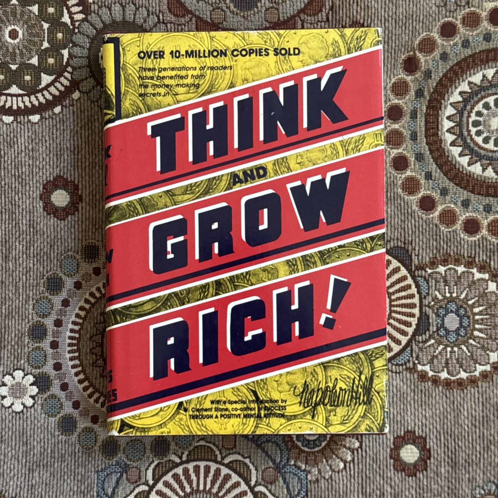 Think and Grow Rich – Napoleon Hill – Hardcover w/DJ – 1960 Edition