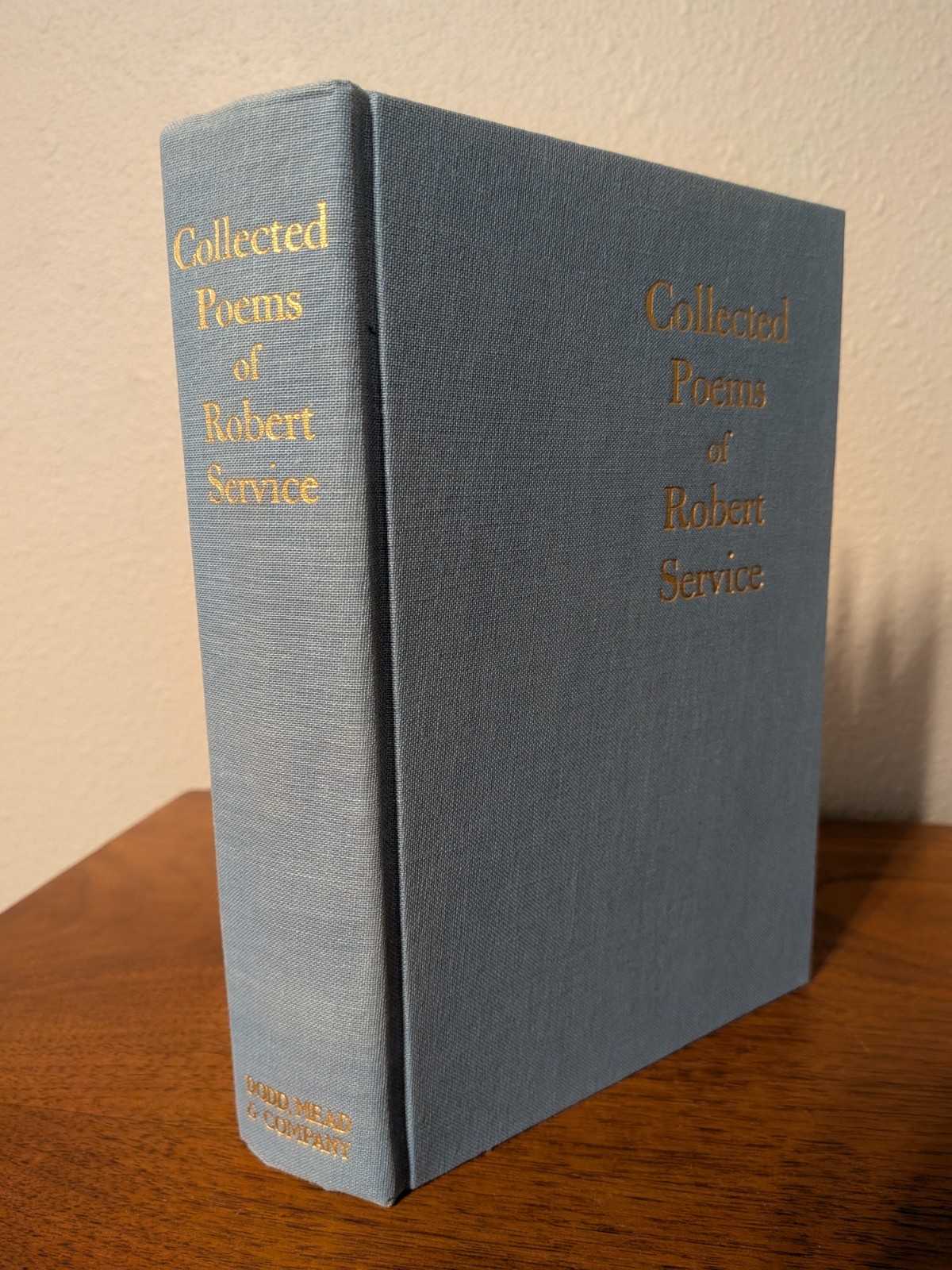 Collected Poems – Robert Service – 1940 HC/DJ – Dodd Mead – Yukon Poetry Classic