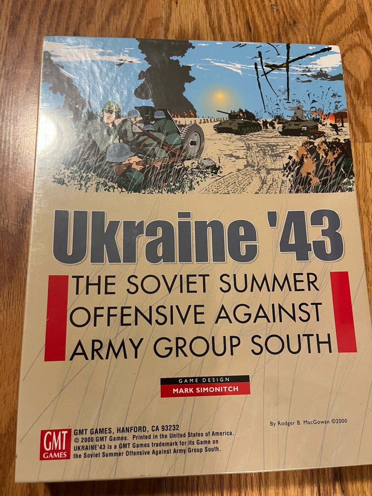 UKRAINE ‘43 BOARD GAME. THE SOVIET SUMMER…GMT GAMES. New & Factory Sealed