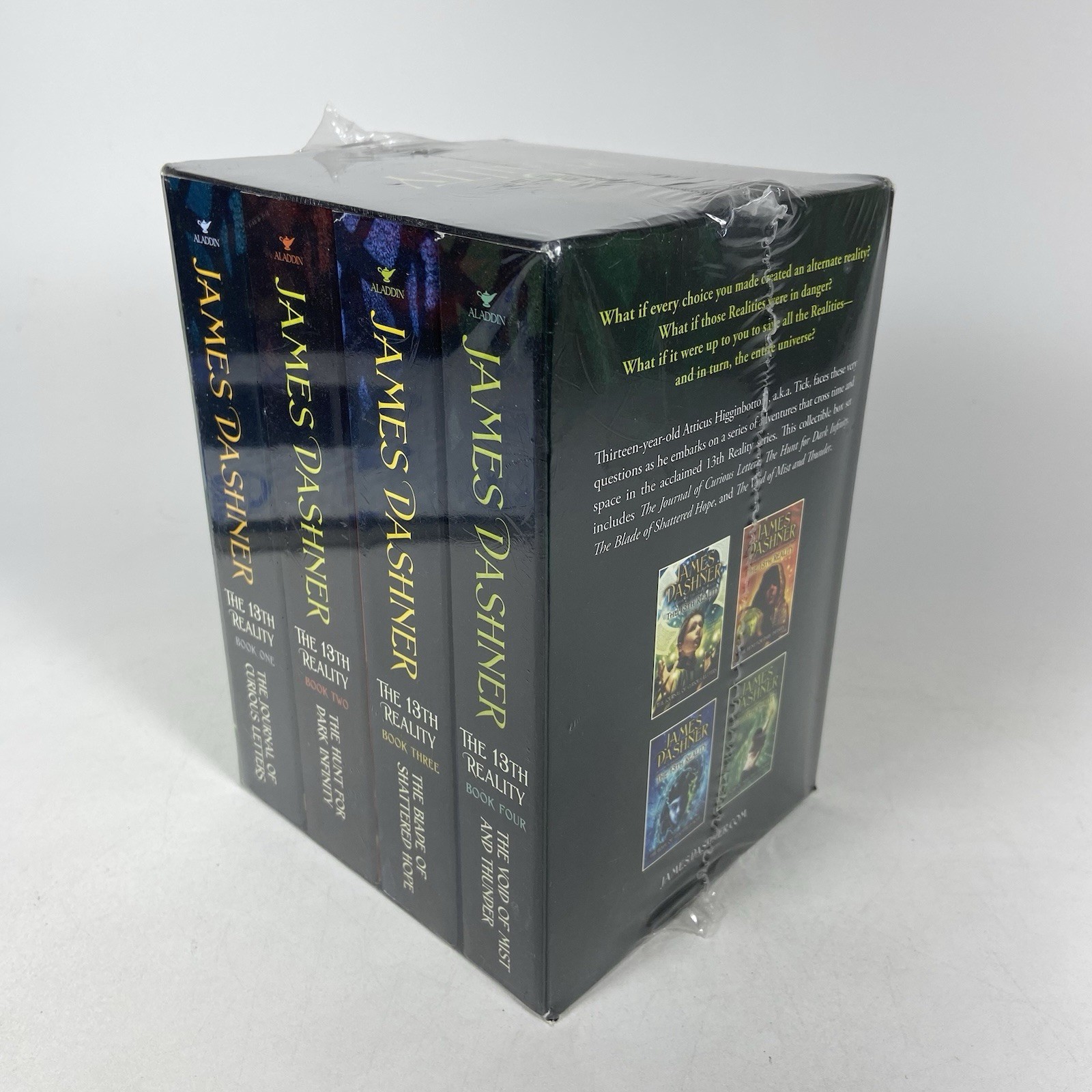 The 13th Reality Paperbacks By James Dashner Sealed Boxed Set Complete Series