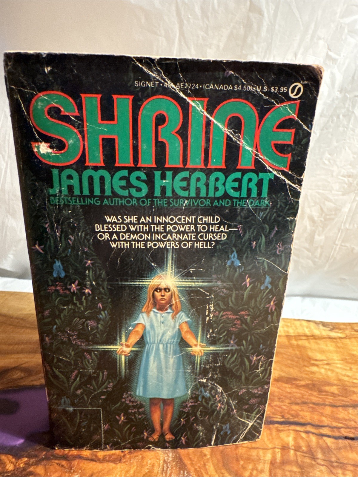Shrine by James Herbert – 1984 Signet 1st Print – Paperbacks From Hell