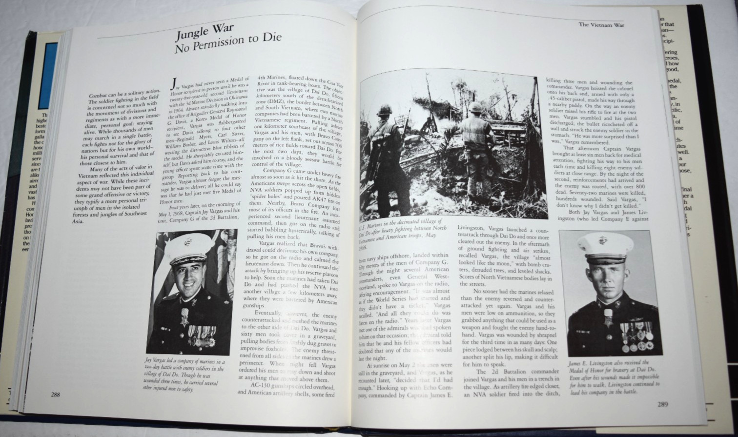 VTG, TIME LIFE BOOK.: “ABOVE and BEYOND – Medal of Honor” 343 Pages (c) 1985 New
