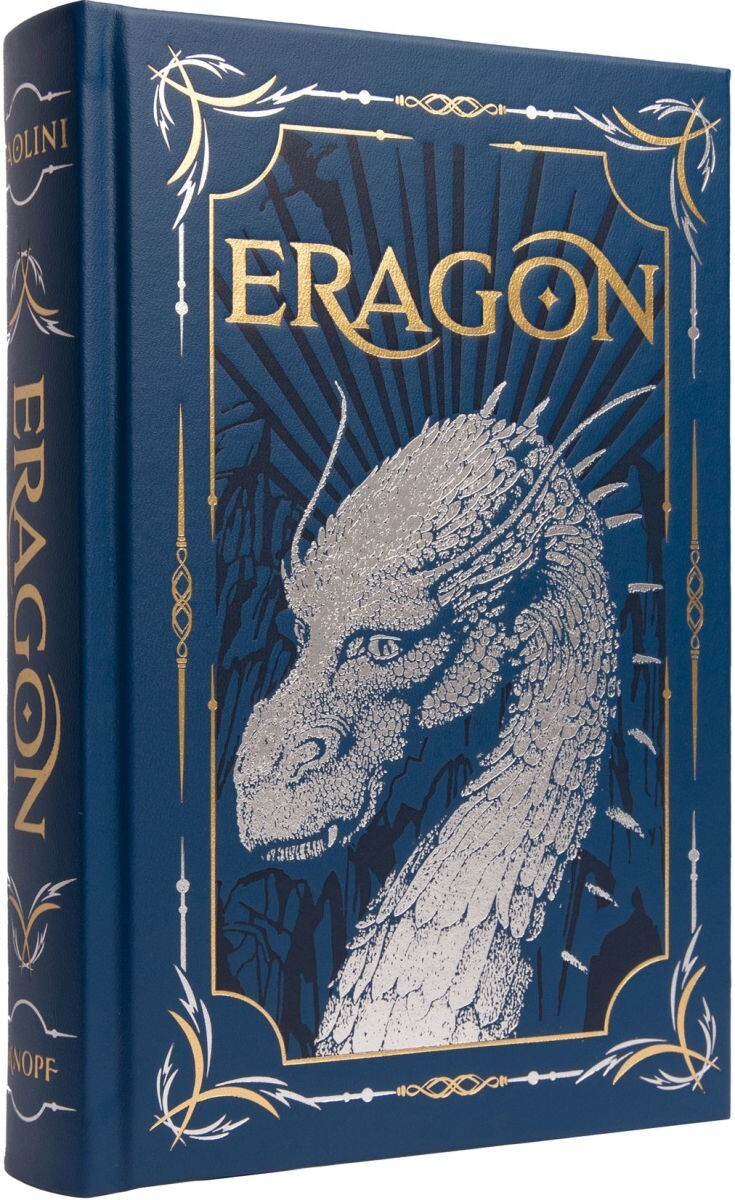 Eragon by Christopher Paolini (Leather Bound, Collectible Edition, Deluxe Gift)
