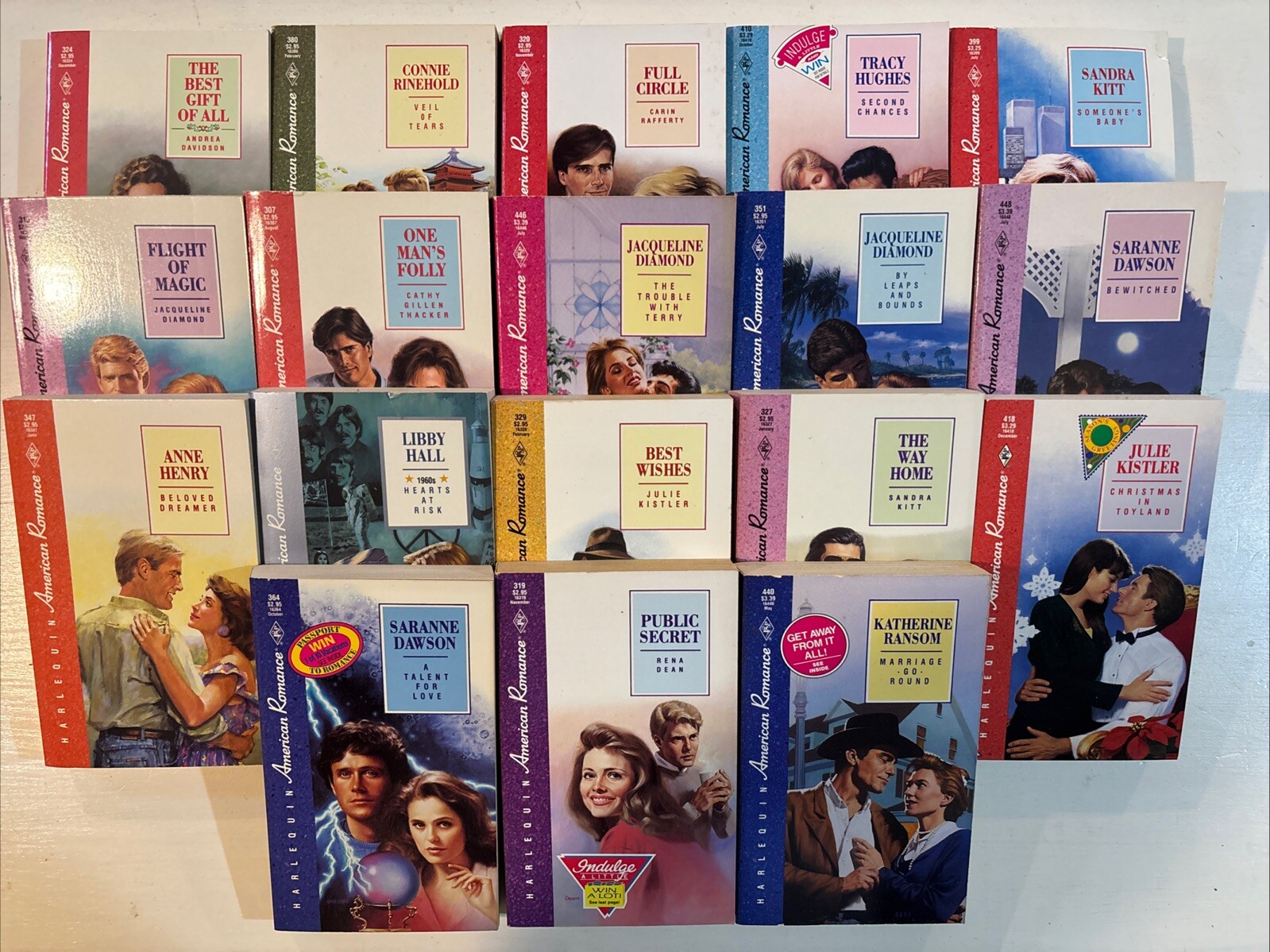 harlequin american romance Books (18) Vintage (D2)